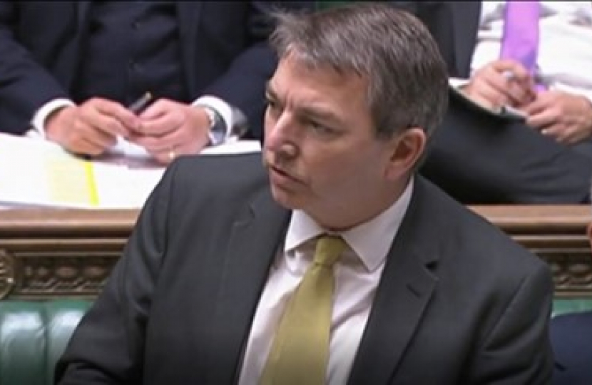 Gareth Johnson MP answering Justice Questions at the Despatch Box