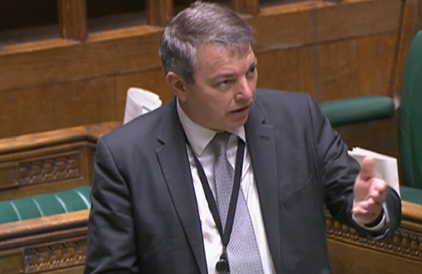 Gareth Johnson MP speaking in the Chamber