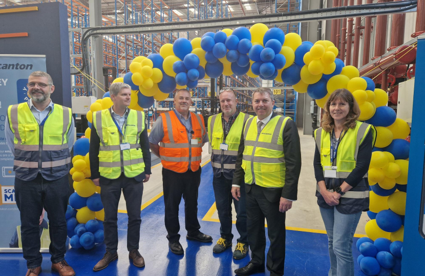 MP visiting new IKEA Distribution Centre in Dartford