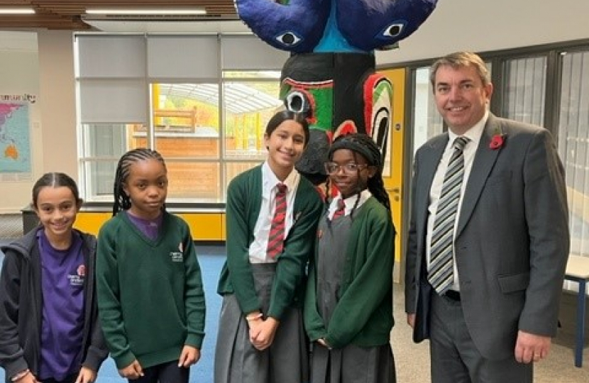 MP at Cherry Orchard Primary Academy